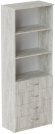 Шафа Анжело Ferrum-decor на 3 полиці з 4 ящики 1900x700x380 ДСП Бетон 16 мм (FRD-105024)