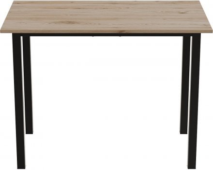 Стіл універсальний Knap Ferrum-decor 750x1200x700 Чорний метал ДСП Дуб Сан-Марино 16 мм (FRD-106371) Стіл універсальний Knap Ferrum-decor 750x1200x700 Чорний метал ДСП Дуб Сан-Марино 16 мм (FRD-106371)
