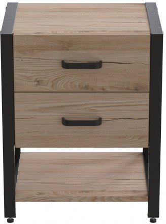 Тумба універсальна Ferrum-decor Вів'єн 2/1 50x41x40 сірий ДСП Дуб Сан-Марино 16мм (FRD-104182) Тумба універсальна Ferrum-decor Вів'єн 2/1 50x41x40 сірий ДСП Дуб Сан-Марино 16мм (FRD-104182)