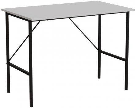 Стіл письмовий Line Тайм Ferrum-decor 750x1000x600 Чорний метал ДСП Біле 16 мм (FRD-104871) Стіл письмовий Line Тайм Ferrum-decor 750x1000x600 Чорний метал ДСП Біле 16 мм (FRD-104871)