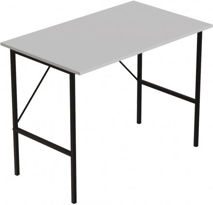 Стіл письмовий Line Тайм Ferrum-decor 750x1000x600 Чорний метал ДСП Біле 16 мм (FRD-104871) Стіл письмовий Line Тайм Ferrum-decor 750x1000x600 Чорний метал ДСП Біле 16 мм (FRD-104871)
