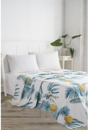 Покривало піке CustomAnanas beyaz білий вафельне 160х235 см svt-2000022297653 Покривало піке CustomAnanas beyaz білий вафельне 160х235 см svt-2000022297653