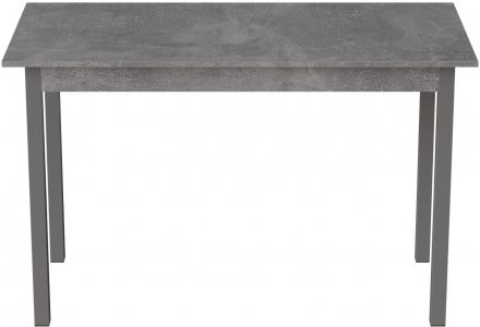 Стіл кухонний Ferrum-decor Маріо 75x120x60 Сірий ДСП Бетон 16мм (FRD-105583)