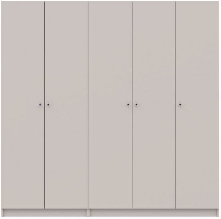 Комплект шаф для одягу Doros Промо (2 шт.) 225х48х204 см Кашемір (DRS-011212)