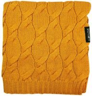 Плед плетений Premium Merino 80x100 см Mango lullalove-9358 Плед плетений Premium Merino 80x100 см Mango lullalove-9358