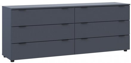 Комод Doros Рон 9 Графіт 6 Ящиків 160х38х62 DRS-011778 (41516176) Комод Doros Рон 9 Графіт 6 Ящиків 160х38х62 DRS-011778 (41516176)