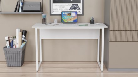 Письмовий стіл Ferrum-decor Коді 75x100x60 білий ДСП Біле 16мм (FRD-101181) Письмовий стіл Ferrum-decor Коді 75x100x60 білий ДСП Біле 16мм (FRD-101181)