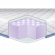 Матрац топпер Super Massage 190х220х6 см