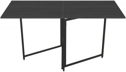 Стіл трансформер книга Панама Ferrum-decor 75x148x68 Чорний метал ДСП Сосна Кембра 16 мм (FRD-106826) Стіл трансформер книга Панама Ferrum-decor 75x148x68 Чорний метал ДСП Сосна Кембра 16 мм (FRD-106826)