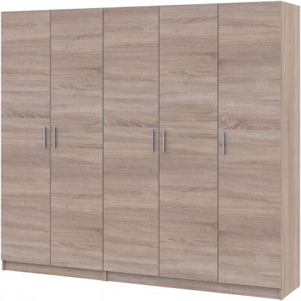 Комплект шаф для одягу Doros Промо (2 шт.) 225х48х204 см Дуб сонома (DRS-011214)