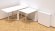 Стіл-книга трансформер Оріон 2 Ferrum-decor 750x1520x730 Білий метал ДСП Біле 16 мм (FRD-104590)