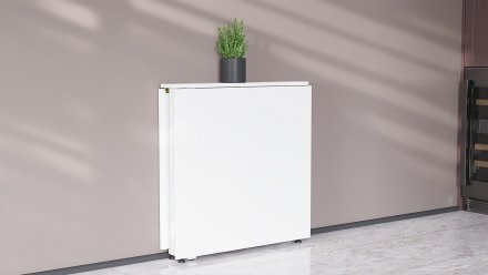 Стіл-книга трансформер Оріон 2 Ferrum-decor 750x1520x730 Білий метал ДСП Біле 16 мм (FRD-104590)