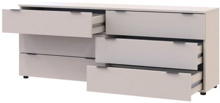 Комод Doros Рон 9 Кашемір 6 скриньок 160х38х62 DRS-011779 (41516174)