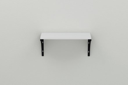 Полиця настінна Ferrum-decor Ханді 2 240x700x240 метал Чорний ДСП Біле 16 мм (FRD-102596) Полиця настінна Ferrum-decor Ханді 2 240x700x240 метал Чорний ДСП Біле 16 мм (FRD-102596)