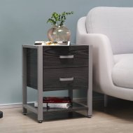 Тумба універсальна Ferrum-decor Вів'єн 2/1 50x41x40 сірий ДСП Сосна Кембра 16мм (FRD-104185) Тумба універсальна Ferrum-decor Вів'єн 2/1 50x41x40 сірий ДСП Сосна Кембра 16мм (FRD-104185)