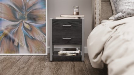 Тумба універсальна Ferrum-decor Вів'єн 2/1 50x41x40 сірий ДСП Сосна Кембра 16мм (FRD-104185) Тумба універсальна Ferrum-decor Вів'єн 2/1 50x41x40 сірий ДСП Сосна Кембра 16мм (FRD-104185)