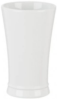 Ваза для квітів кераміка 19" білий 48234 (63048)