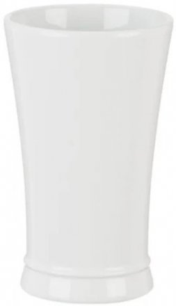 Ваза для квітів кераміка 19" білий 48234 (63048)