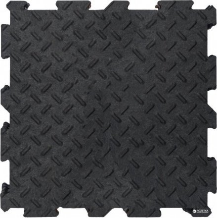 Покриття для підлоги Alpha Tile 30х30 см чорний уп. 10 шт. EU5100001