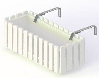 Кашпо Fency 75 см салатовий 4111467011 Кашпо Fency 75 см салатовий 4111467011