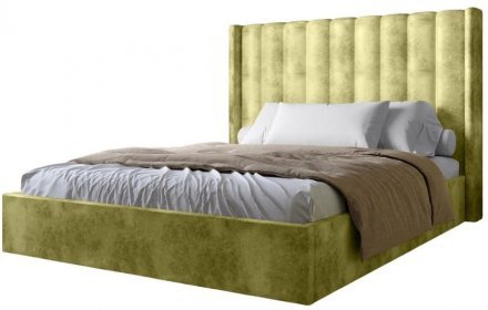 Двоспальне ліжко LION Ніно 160x200 см SILK 202 Авокадо (LION-045042) Двоспальне ліжко LION Ніно 160x200 см SILK 202 Авокадо (LION-045042)