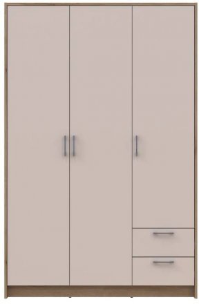 Шафа для одягу Doros Ронді Дуб Артизан/Кашемір 3ДСП 121х52х195 DRS-011661 (80737815) Шафа для одягу Doros Ронді Дуб Артизан/Кашемір 3ДСП 121х52х195 DRS-011661 (80737815)