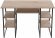 Комп'ютерний стіл Ferrum-decor Тім 75x140x60 чорний ДСП Дуб Сан-Марино 32мм (FRD-103968)