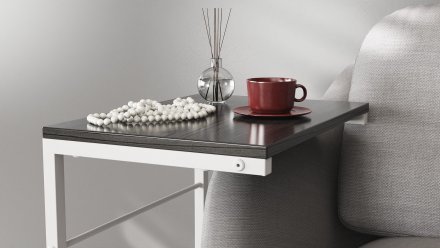 Столик приставний Террі Ferrum-decor 650x440x330 Білий метал ДСП Сосна Кембра 16 мм (FRD-104657) Столик приставний Террі Ferrum-decor 650x440x330 Білий метал ДСП Сосна Кембра 16 мм (FRD-104657)