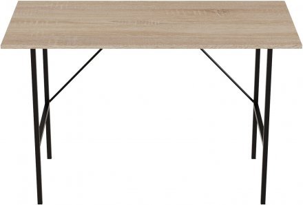 Стіл письмовий Line Тайм Ferrum-decor 750x1000x600 Чорний метал ДСП Дуб Сонома 16 мм (FRD-104874) Стіл письмовий Line Тайм Ferrum-decor 750x1000x600 Чорний метал ДСП Дуб Сонома 16 мм (FRD-104874)