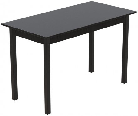 Стіл кухонний Ferrum-decor Маріо 75x120x60 Чорний ДСП Сосна Кембра 16мм (FRD-105728) Стіл кухонний Ferrum-decor Маріо 75x120x60 Чорний ДСП Сосна Кембра 16мм (FRD-105728)