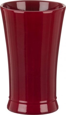 Ваза для квітів кераміка 19" бордо 63049