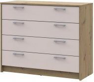 Комод Doros Ронді Дуб Артизан/Кашемір 4 ящики 100х40х82 DRS-011782 (41516187) Комод Doros Ронді Дуб Артизан/Кашемір 4 ящики 100х40х82 DRS-011782 (41516187)