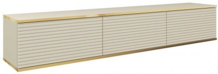 Тумба під телевізор навісна Perfect Home Оро / Oro 3-дверна RTV175 MDF Бежевий (PFH-091366) Тумба під телевізор навісна Perfect Home Оро / Oro 3-дверна RTV175 MDF Бежевий (PFH-091366)