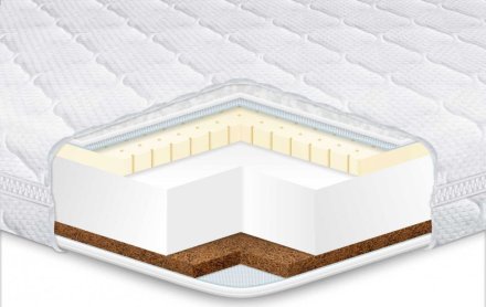 Матрац дитячий Kiddy Cocos-Latex 70х170х8 см Матрац дитячий Kiddy Cocos-Latex 70х170х8 см