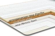 Матрац безпружинний AeroMemory Coconut 115х190х8 см Матрац безпружинний AeroMemory Coconut 115х190х8 см