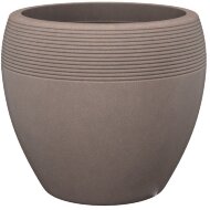 Кашпо для квітів Lineo пластик 30 гранітно-коричневий 56527 Кашпо для квітів Lineo пластик 30 гранітно-коричневий 56527