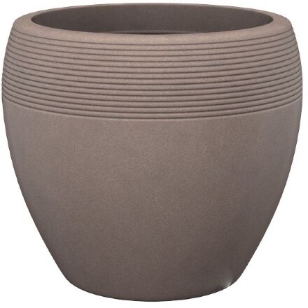 Кашпо для квітів Lineo пластик 30 гранітно-коричневий 56527 Кашпо для квітів Lineo пластик 30 гранітно-коричневий 56527