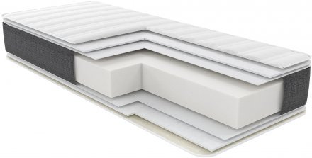 Матрац безпружинний Massage (Масаж) 95х185х17 см