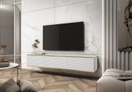Тумба під телевізор навісна Perfect Home Оро / Oro 3-дверна RTV175 MDF Білий (PFH-091364) Тумба під телевізор навісна Perfect Home Оро / Oro 3-дверна RTV175 MDF Білий (PFH-091364)