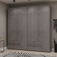 Комплект шаф для одягу Doros Лукас (2 шт.) 240х50х240 см Канноло (DRS-011850)