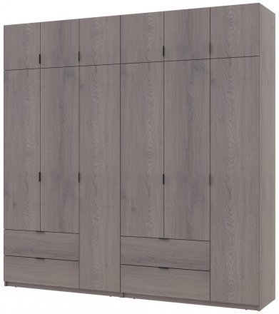 Комплект шаф для одягу Doros Лукас (2 шт.) 240х50х240 см Канноло (DRS-011850) Комплект шаф для одягу Doros Лукас (2 шт.) 240х50х240 см Канноло (DRS-011850)