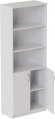 Шафа Анжело Ferrum-decor на 5 полиць з 2 дверима 1900x700x380 ДСП Біле 16 мм (FRD-105031)