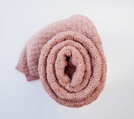 Плед плетений Premium Merino Butterfly 80x100 см Peony lullalove-0550 Плед плетений Premium Merino Butterfly 80x100 см Peony lullalove-0550