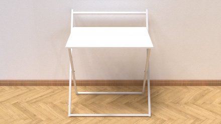 Стіл трансформер Компакт 3 750x790x720 Білий метал ДСП Біле 16 мм FRD-104683 Стіл трансформер Компакт 3 750x790x720 Білий метал ДСП Біле 16 мм FRD-104683