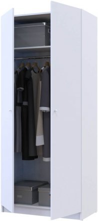 Полиця для одягу Doros Promo Білий 3шт. 86.7х35х1.6 (DRS-011562) Полиця для одягу Doros Promo Білий 3шт. 86.7х35х1.6 (DRS-011562)