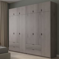 Комплект шаф для одягу Doros Лукас (2 шт.) 255х50х240 см Канноло (DRS-011851) Комплект шаф для одягу Doros Лукас (2 шт.) 255х50х240 см Канноло (DRS-011851)
