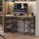 Письмовий стіл Ferrum-decor Тім 75x120x70 чорний ДСП Дуб Сонома 16мм (FRD-103971)