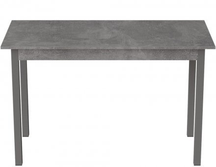Стіл кухонний Ferrum-decor Маріо 75x120x80 Сірий ДСП Бетон 16мм (FRD-105589)