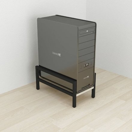 Підставка для системного блоку Ferrum-decor Нікі 21x24x45 Чорний ДСП Сонома 16мм (FRD-105289) Підставка для системного блоку Ferrum-decor Нікі 21x24x45 Чорний ДСП Сонома 16мм (FRD-105289)
