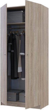 Полиця для одягу Doros Promo Дуб Сонома 3шт. 86.7х35х1.6 (DRS-011563) Полиця для одягу Doros Promo Дуб Сонома 3шт. 86.7х35х1.6 (DRS-011563)